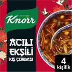 Knorr Acılı Ekşili Kış Çorbası 74 G 4 Kişilik - 74 gr