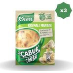 Knorr Çabuk Çorba Kremalı Mantar Çorbası - (3 Adet) - 63 gr