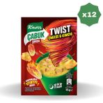 Knorr Çabuk Çorba Twist Cheese Kimchi - (12 Adet) - 22 gr