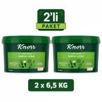 Knorr Chef Base Fs Sebzeli Çeşni 6,5 kg x 2 Adet - Profesyonel Sebze Çeşnisi