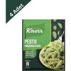 Knorr Pesto Makarna Sosu 50 G x 4 Adet - Fesleğenli ve Aromatik Italyan Sosu - 1 Adet