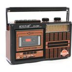 Knstar Fp-319Bt Nostaljik Bluetooth Kaset Çalar Usb Sd Fm Radyo Taşınabilir Retro Müzik Çalar