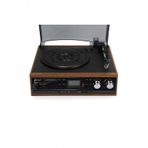 Knstar Kn-37 Bluetoothlu Kumandalı Hoparlörlü Pikap Radyo Kaset Usb Mp3 33-45-78 Plaklar Çalar