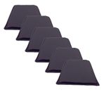 Knsz Sırt Minderi 6 Lı Mazlum Mor Suni Deri Cırtlı Tel Sandalyesi Sırtı İçin