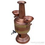 KNT %100 Bakır 7 Litre Sobalı Semaver 090638