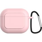 Kny Apple Airpods 3 Için Standart Model Kancalı Silikon Kılıf Pembe