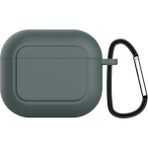 Kny Apple Airpods 3 Için Standart Model Kancalı Silikon Kılıf Yeşil