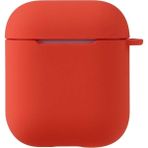 Kny Apple Airpods Için Standart Askılı Silikon Kılıf Turuncu