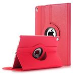 Kny Apple İpad 10,2 Kılıf Dönerli Standlı Kapaklı Suni Deri Kırmızı
