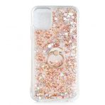 Kny Apple Iphone 11 Kilif Sivili Kalpli Yuzuklu Manyetik Milce Kapak Gold