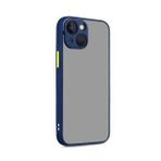 Kny Apple Iphone 13 Kılıf Silikon Kenarlı Kamera Korumalı Hux Kapak Lacivert