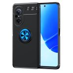 KNY Huawei Nova 9 SE Kılıf Yüzüklü Manyetik Ravel Silikon Mavi