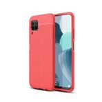 KNY Huawei P40 Lite Kılıf Deri Desenli Lux Niss Silikon Kırmızı
