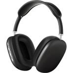 Kny P9 Ayarlanabilir Renkli Kulak Üstü Bluetoothlu Kulaklık - Siyah