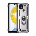 KNY Realme C21 Kılıf Yüzüklü Manyetik Ultra Korumalı Vega Kapak Gri