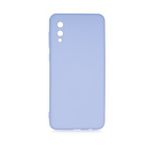 KNY Samsung Galaxy A02 Kılıf Kamera Korumalı İçi Süet Mara Lansman Silikon Mor
