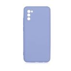 KNY Samsung Galaxy A02S Kılıf Kamera Korumalı İçi Süet Mara Lansman Silikon Mor