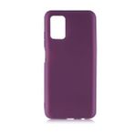 Kny Samsung Galaxy A03S Kılıf Ultra Ince Mat Silikon - Bordo