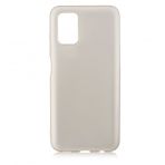 Kny Samsung Galaxy A03s Kilif Ultra Ince Mat Silikon Gold