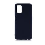 Kny Samsung Galaxy A03S Kılıf Ultra Ince Mat Silikon - Siyah