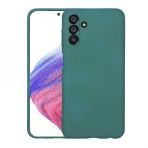 Kny Samsung Galaxy A04s Kilif Ici Suet Renkli Mara Lansman Silikon Yesil