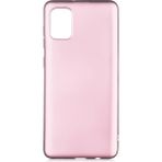 Kny Samsung Galaxy A31 Kilif Ultra Ince Mat Silikon Rose Gold