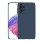 KNY Samsung Galaxy A33 5G Kılıf Kamera Korumalı İçi Süet Mara Lansman Silikon Lacivert