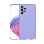 KNY Samsung Galaxy A33 5G Kılıf Kamera Korumalı İçi Süet Mara Lansman Silikon Mor