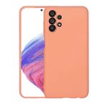 KNY Samsung Galaxy A33 5G Kılıf Kamera Korumalı İçi Süet Mara Lansman Silikon Turuncu