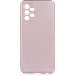 Kny Samsung Galaxy A52 Kilif Ultra Ince Mat Silikon Rose Gold