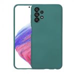 KNY Samsung Galaxy A53 5G Kılıf Kamera Korumalı İçi Süet Mara Lansman Silikon Yeşil