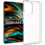 KNY Samsung Galaxy A53 Ultra İnce Şeffaf Silikon Cep Telefonu Kılıfı