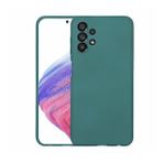 KNY Samsung Galaxy A73 5G Kılıf Kamera Korumalı İçi Süet Mara Lansman Silikon Yeşil