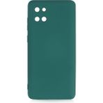 Kny Samsung Galaxy A81 Note 10 Lite Kılıf Kamera Korumalı Içi Süet Mara Lansman Silikon - Yeşil - Galaxy Note 10 Lite