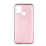 Kny Samsung Galaxy M31 Kilif Ultra Ince Mat Silikon Rose Gold