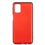 KNY Samsung Galaxy M31S Kılıf Ultra İnce Mat Silikon Kırmızı