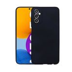 KNY Samsung Galaxy M52 Kılıf Ultra İnce Mat Silikon Siyah