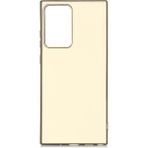 Kny Samsung Galaxy Note 20 Ultra Kilif Ultra Ince Mat Silikon Gold