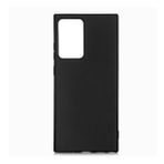 KNY Samsung Galaxy Note 20 Ultra Kılıf Ultra Ince Mat Silikon - Siyah
