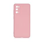 KNY Samsung Galaxy S20 FE Kılıf Kamera Korumalı İçi Süet Mara Lansman Silikon Pembe