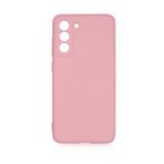 KNY Samsung Galaxy S21 FE Kılıf Kamera Korumalı İçi Süet Mara Lansman Silikon Pembe