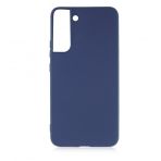 KNY Samsung Galaxy S22 Plus Kılıf Ultra İnce Mat Silikon Lacivert