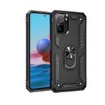 Kny Xiaomi Poco X3 Gt Kılıf Ultra Korumalı Yüzüklü Manyetik Standlı Vega Kapak - Siyah