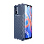 Kny Xiaomi Redmi Note 11 Kılıf Karbon Desenli Lux Negro Silikon - Lacivert