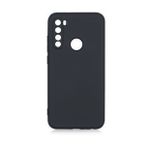 KNY Xiaomi Redmi Note 8 Kılıf Kamera Korumalı İçi Süet Mara Lansman Silikon Siyah