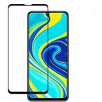 Kny Xiaomi Redmi Note 9s Için Kenarı Kırılmaya Dayanıklı 5d Cam Ekran Koruyucu Siyah