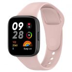 KNY Xiaomi Redmi Watch 3 İçin Rose Gold Klasik Model Renkli Silikon Kordon