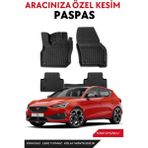 Ko Kaliteoto Cupra Leon 2025 Model Araca Özel Havuzlu Paspas Takım - Siyah