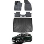 Ko Kaliteoto Fiat Egea Cross 2021 Model Uyumlu Tamir Kitli Havuzlu Paspas ve Bagaj Havuzu Bagaj Paspası - Siyah