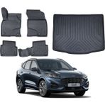 Ko Kaliteoto Ford Kuga 2022 Model Bagaj Havuzu Paspas Takımı Maxi Eva Serisi - Siyah
